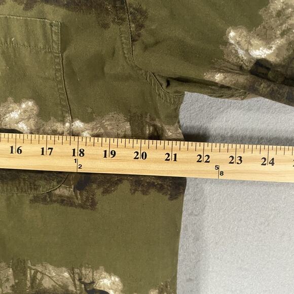 Outdoor Life Deer Hunting Outdoor Button Down Long Sleeve Shirt Mens Medium - Picture 7 of 7